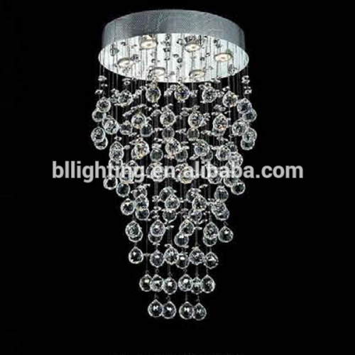 Modern crystal decorative hanging pendant light