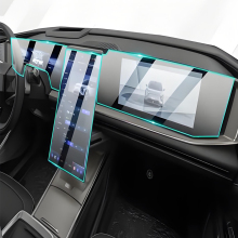 Central Control Display Protector Tempered Glass