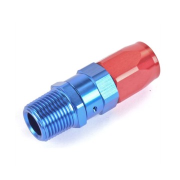 custom anodized hose fitting, adapter hose fitting, mini aluminum adapter hose end fittings