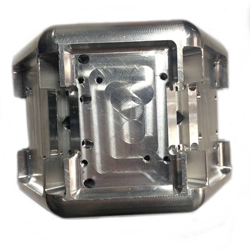 Quick CNC prototype polished metal box