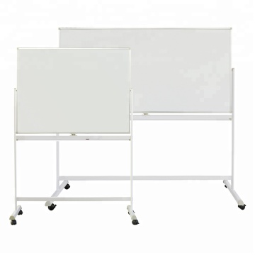 Mobile Double Sided Reversible Dry Erase Markerboard Magnetic Whiteboard Easel