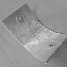 Custom made Concrete mixer Wear parts