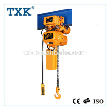 Electric chain hoist with remote control