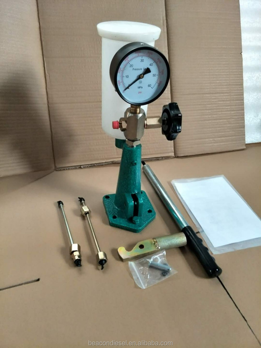 Testeur D'injecteurs Diesel Professionnel - Calibrage, Réglage, étanchéité Jusqu'à 600 Bars