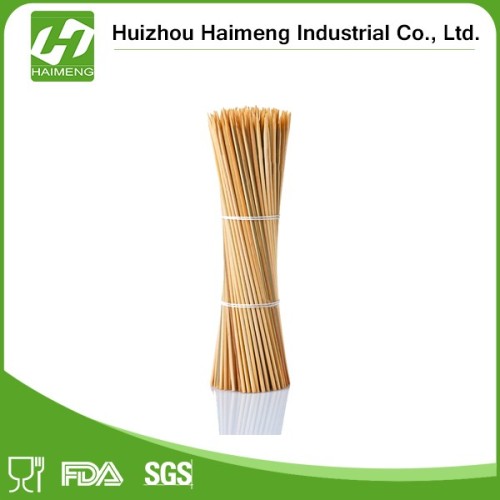 BBQ high quality natural round bamboo skewers bamboo sticks