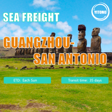 Ocean Freight From Guangzhou To San Antonio