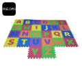 Tapis de puzzle à jouer à l'alphabet coloré en mousse EVA non toxique