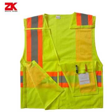 mesh high visibility vest