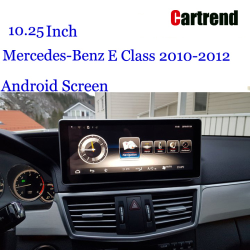 W212 Screen Android 10.25 Tablet for Mercede-Benz