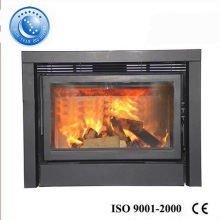 Steel Plate Wood Fireplace Insert With Fan