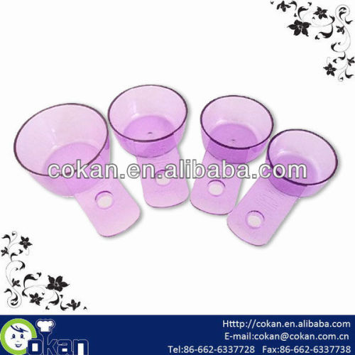 4pcs Transparent Measuring Cup Set CK-S035