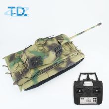 2.4Ghz 1/16 Kingtiger porsche RC Tank Sound+Smoke+Shooting Customized Paint Tank Toy