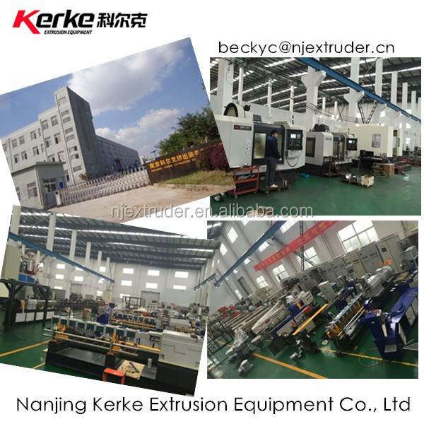 High dispersion and high torque recycled PE PP film pelletizer machine extruder