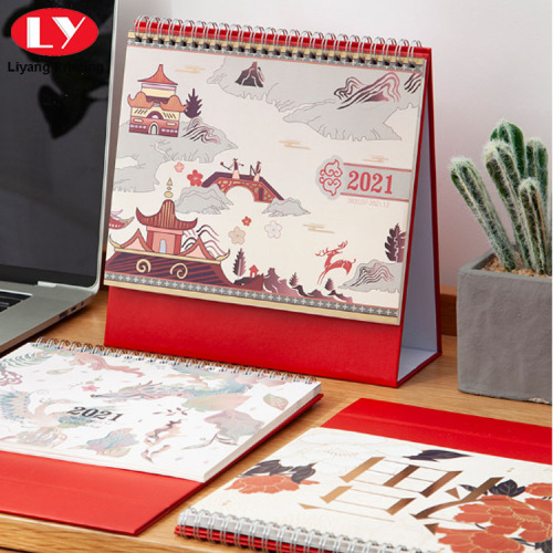 Pencetakan Kalendar Meja Custom Printed Calendar 2023