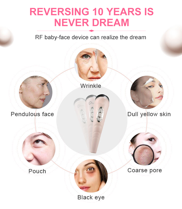 Skin care massager/rejuvenation face lift  RF face skin beauty equipment machine