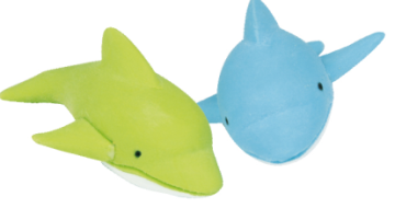 rubber animal erasers