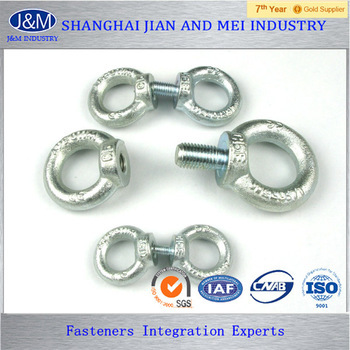 special decorative heavy duty eye bolts