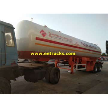 Remorques de transport de gaz propane 48cbm 20MT