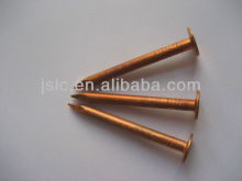 Copper Clout Nail with Knurl