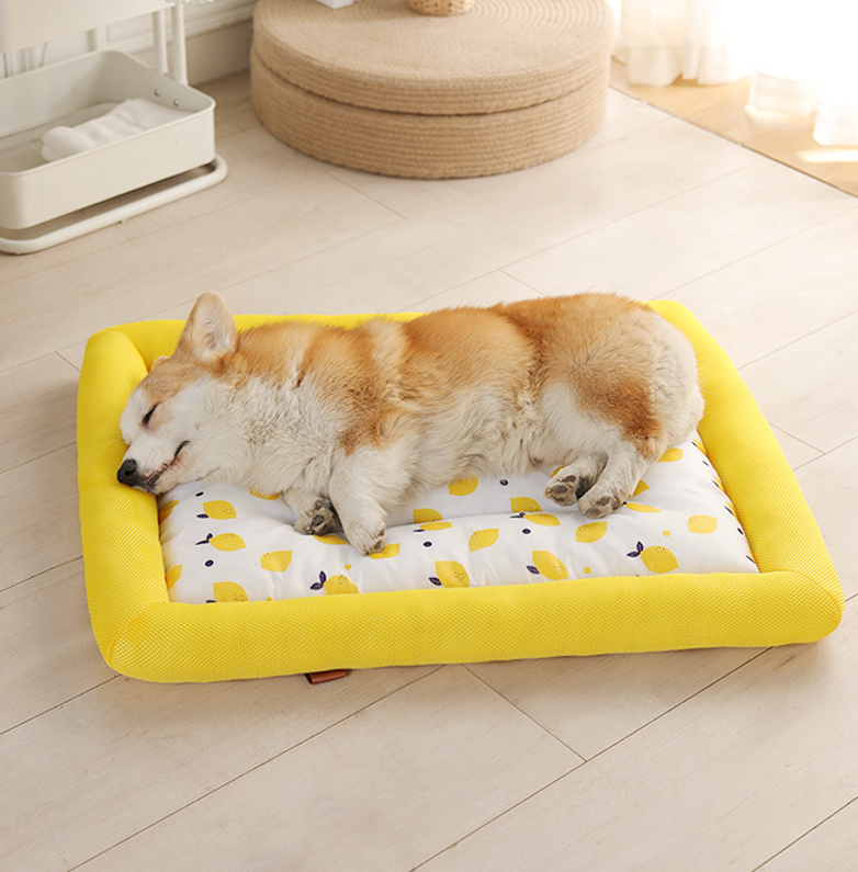 Multifunctional Sleep Pet Silk Cooling Ice Mat Durable Dog Pet Mat2