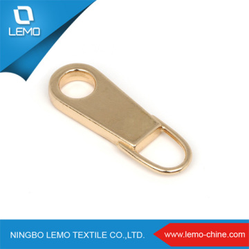 Custom made gold zipper puller, zinc alloy gold puller