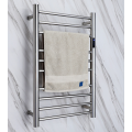Polished Stainless Steel Electric Heated Towel Rack