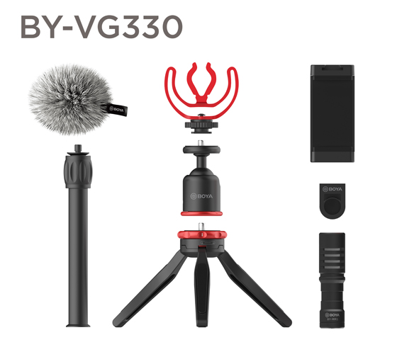 Boya By-vg330 Universal Smartphone Video Kit For Youtuber Vlogger