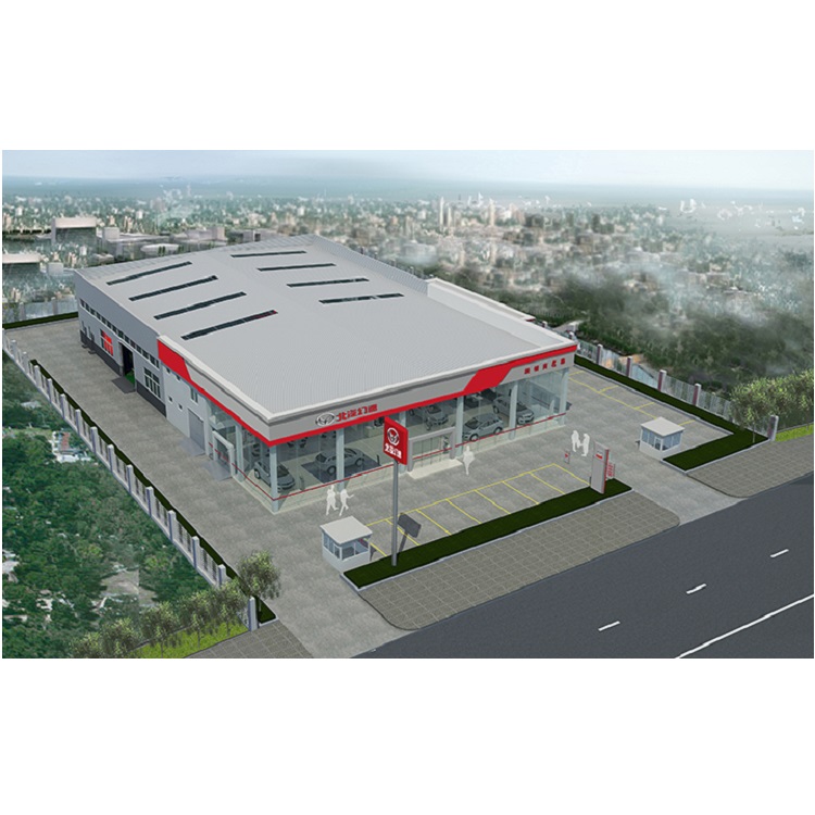 Made in China Customized Prefabricated Steel Structure For Car Parking