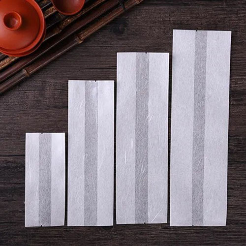 반투명 에코 적층 측면 거싯 코튼 백 Semi-Transparent Eco Laminated Side Gusset Cotton Bag