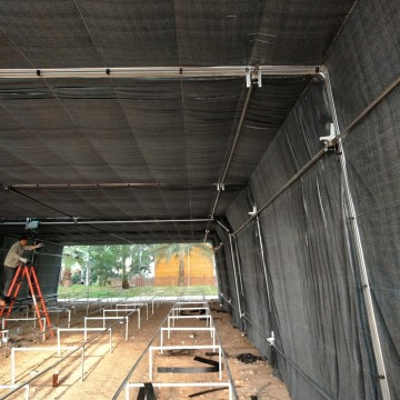 greenhouse black out system