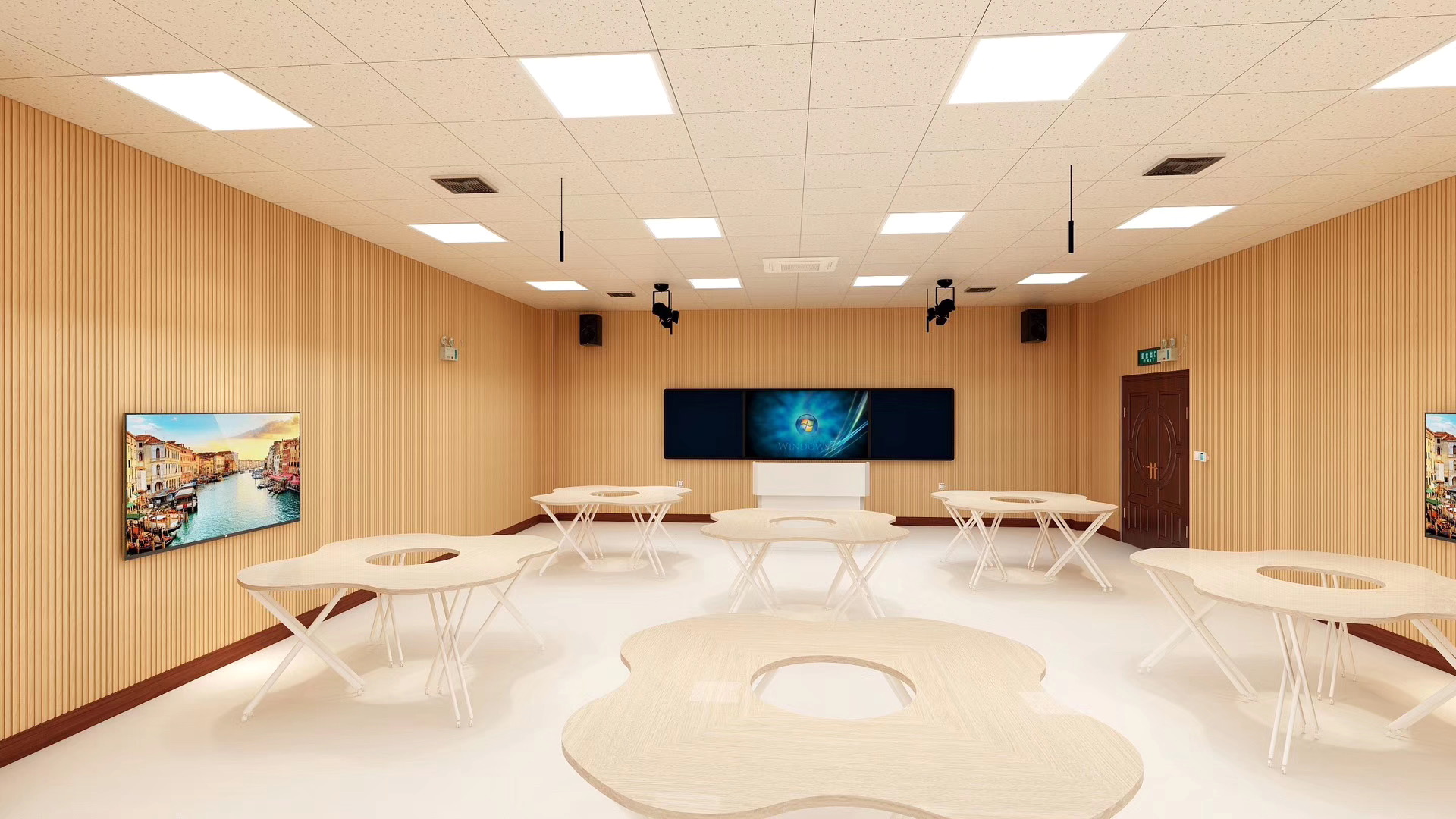 wood panel acoustic