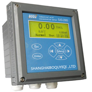 SJG-2083 Industrial water analysis Online Acid and Alkali Concentration Meter Analyzer