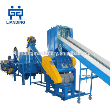 Waste plastic bottle recycling machine / pp pe pet flakes washing recycling line