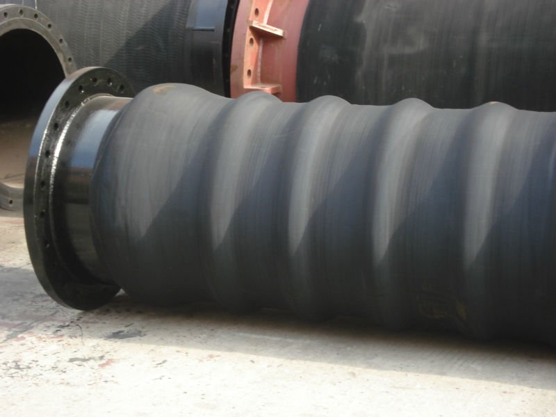 Rubber dredge hose turbo flex suction hose