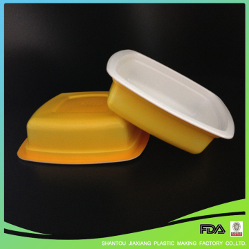 Colorful Square Instant Plastic Noodle Bowl