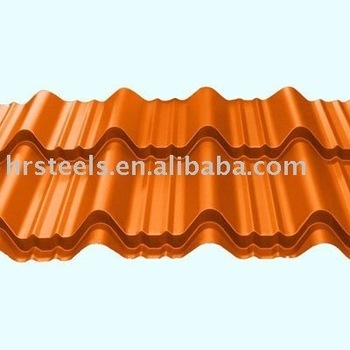 galvanized color coated roofing sheets