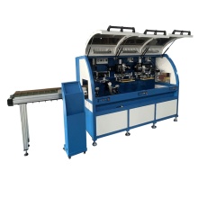 full automatic perfume glass bottle screen printing machine