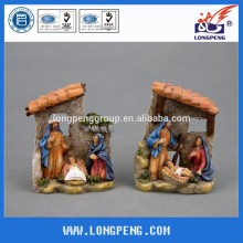4.5 Inch Resin Crafts Religious Holy Family Statue
