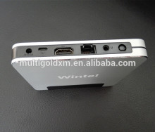 New Item Wintel Box W8-II smart tv box with Win8.1 OS And Android 4.4 Free Internet TV Box