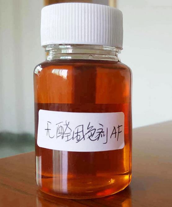 High viscosity textile fixing agent