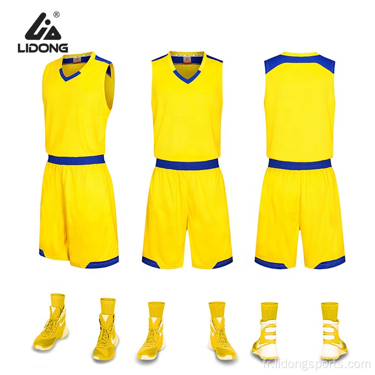 Wholesale personnaliser les concepts de maillots de basketball mens