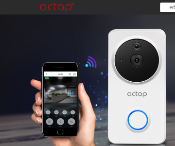 Battery smart door bell with app