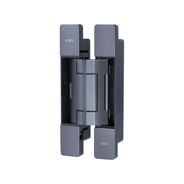 Two-dimensional adjustable load-bearing concealed hinge