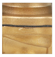 Deconstruction diagram of 2W250-25 solenoid valve