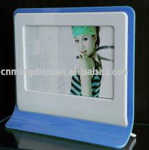 acrylic photo frame,custom made acrylic photo frame, crystal acrylic led picture frame display