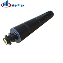 Carbon Steel/Stainless Steel Rubber Coated Gravity Conveyor Rollers