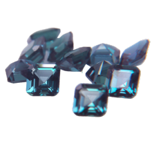 Certified Lab-Grown Alexandrite Gemstones