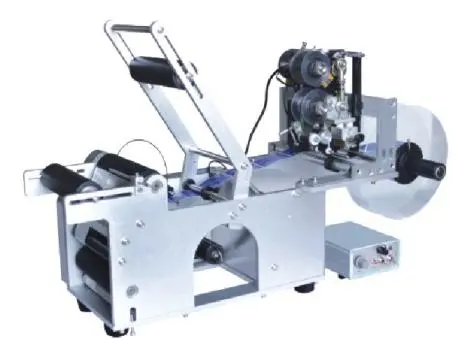 Semi-Auto Round Bottles Labeling Machine with Date Printer