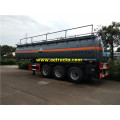 19cbm 20MT Pha loãng Sulfuric Acid Trailer Tanks