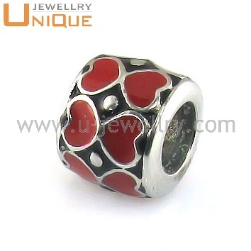 Wholesale Love heart charms (CH0526)